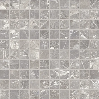 Provenza Unique Marble Mosaico Moon Grey Silktech 30x30 / Провенца Унике Марбл Мосаико Мун Грей Силктех
 30x30 